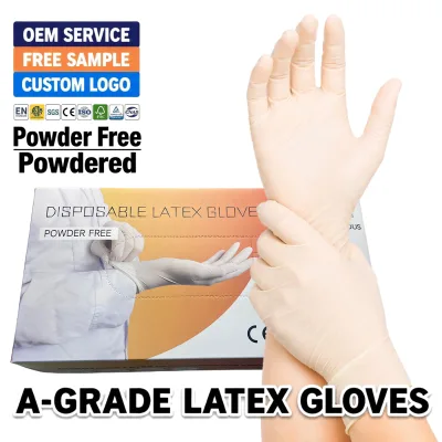Latex Gloves Household Waterproof Heavy Duty Soft Thickened Tear Resistant Reliable Comfort Flexible Biodegradable