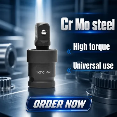 Automotive Cr-Mo Steel Impact Universal Socket Adapter for Car Repair and Craft Projects General Joint