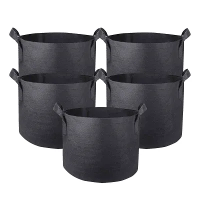 Wholesale All Size Non-Woven Seedling Nursery Bags for Plant Vegetable Fruit