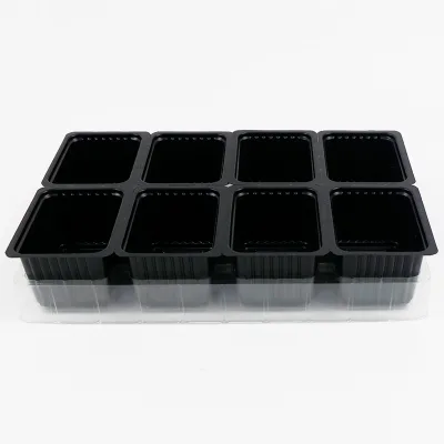 8 16 Cells Seed Germination Trays Plant Nursery Hydroponic Microgreens Growing Trays With Holes