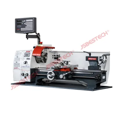 CJM250 BT250 JSBESTECH 26mm Bore Mini Bench Lathe Machine for Metal Turning