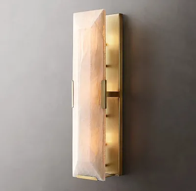 Simple Black Living Room Backdrop Wall Light Metallic Style Versatile Bedroom Hotel Bedside Led Reading Light with Spotlight