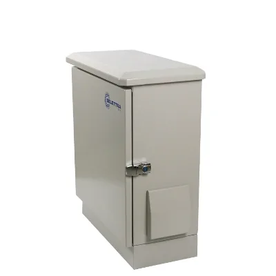 Customized Outdoor Telecom Solar Battery Storage Enclosure Floor Standing Cabinets