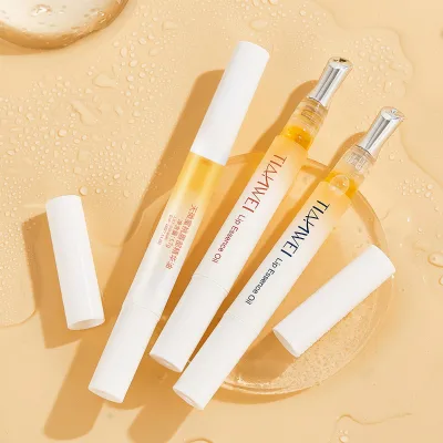 Wholesale Cosmetic Lips Care Serum Private Label Transparent Plant Protection Oile Lip Balm Lip Oil for Daily Beauty