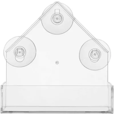 High Quality Modern Acrylic Bird Feeder Hanging Outdoor Feeder Home Decor