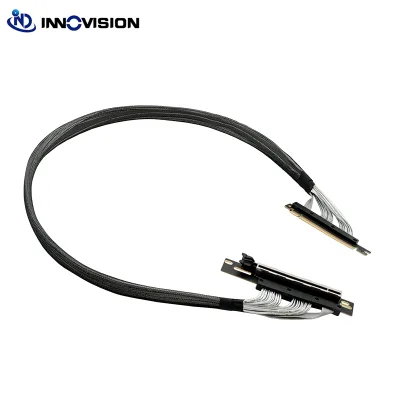 PCIe 5.0 X16  Riser Cable GPU Extension Cable Dedicated for GPU Servers, for AI Computing Cards & Video Capture Cards