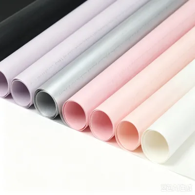Custom English Floral Wrapping Paper Waterproof Bouquet Wrapping Paper Floral Gift Bouquets Korean Paper Materials