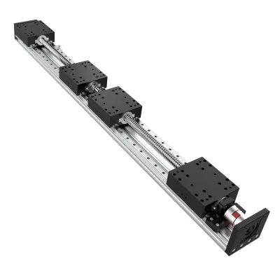 Dual Lead Ball Screw Module Kit with Reverse Threaded Rods and Couplers for Linear Motion System