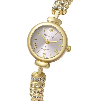 Slim Thin Watch for Women Luxury Round Shape Elegant Diamond Quartz Ladies Watches Reloj Mujer Relogio Feminino Girls Clock Gift