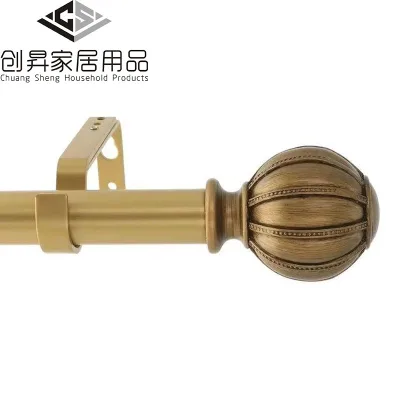 New Premium Art Deco Stainless Steel Curtain Rod Bracket with Easy Installation for Bathroom Living Room Kitchen Home Decor