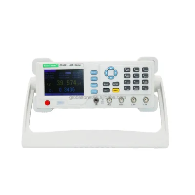 ET4501 Desktop Bridge LCR Meter 0.1% Accuracy 10~10KHz Industrial Benchtop LCD Display RS-232 Interface ET4502 ET4510 Options