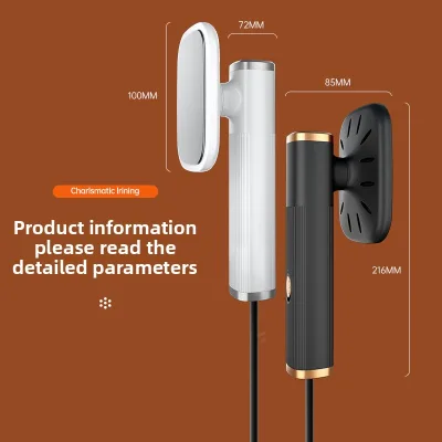 Cross-border Exclusive USB Garment Steamer Mini Electric Ironcompact Portable Dorm Use 0.8L Water Tank; Cross-border Steamer