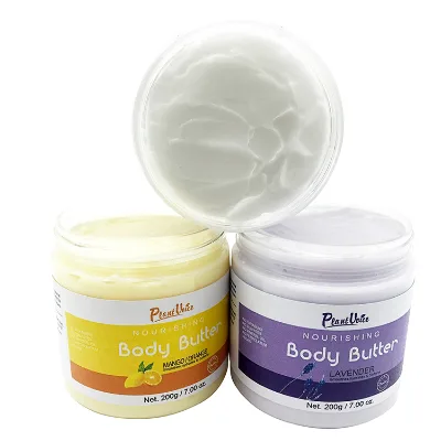 Custom Colourful Scented Moisturiser Natural Body Cream Butter Handmade Fruit Rainbow Whipped Body Butters