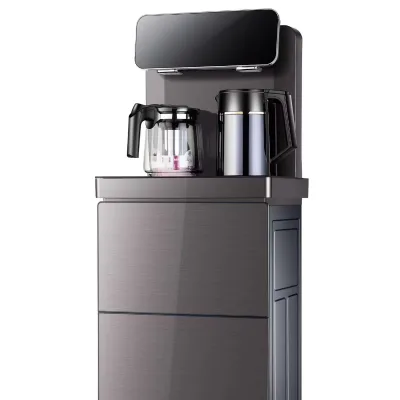 High-End Hotel & Household Stainless Steel Compressor Water Dispenser  Hot & Cold Tea Bar Machine New Listing