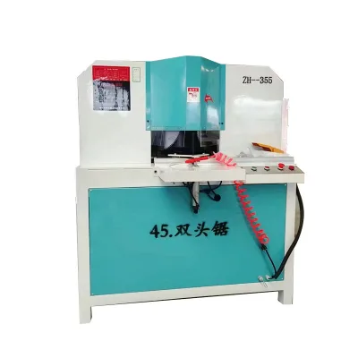 Double-head Saw Angle Cutting Machine 45 Degree Aluminium Cutting Saw Woodworking