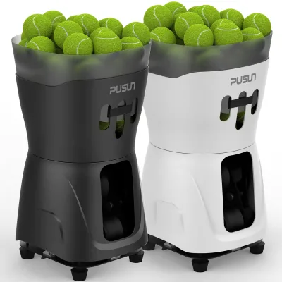 Tennis Ball Launcher New Tennis Ball Launcher Professional Training Servers Holds 65 Tennis Balls