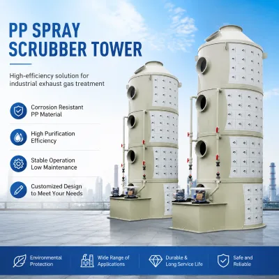 Environmental Protection Used Waste Gas Treatment Equipment for VOCs Paint Spraying Fumes Lab Deodorization High-Efficiency