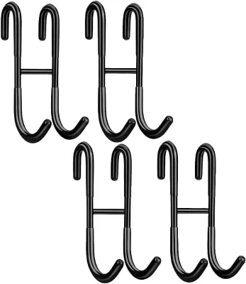 Shower Glass Door Hook 304 Stainless Steel Rack Hook Bathroom Non Drilled Hanger