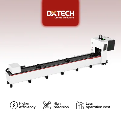 Metal Steel Full Pneumatic Self Centering Chuck Universal Tube Laser Cutting Machine 1500-6000W