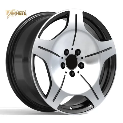 FXWHEEL custom Silver Black Forged  Aluminum Alloy Wheel rims16-26inch 5x112 5x114.3 5x120 Fit AudiA4 S5 BMW 3 Mercedes C EClass