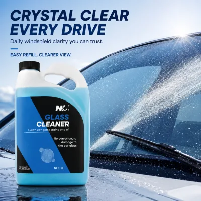 Windshield Washer Fluid 2L Automotive Glass Cleaner for Road Dirt Light Oil Residue and Daily Car Windshield Cleaning