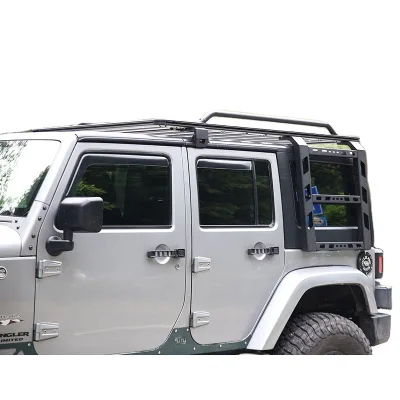 Multifunction Carrier Rack Aluminium Roof Rack for Jeep wrangler Jk 2007-ON