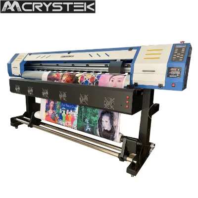 180cm Inkjet Eco Solvent Printer with Single Xp600 Printhead I3200 Printhead Outdoor Flex Banner High Speed Inkjet Printer
