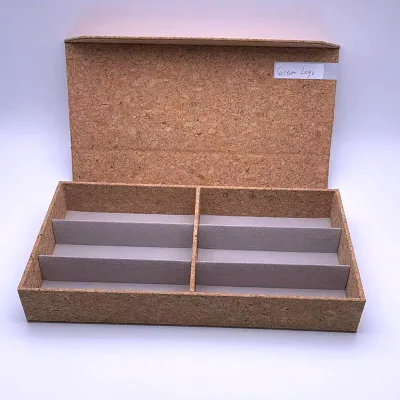 clear Glasses case 2*3 Slots Sunglasses Storage Holder Optical Lens Organizer Box Bandejas Gafas Eyeglasses case Wood Design