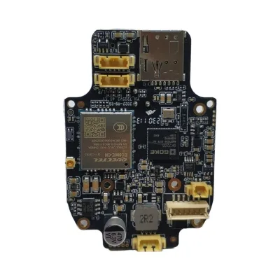 Economic Integrated Camera Main Board 3MP Low-power EU Version 4G Network HD PTZ IP Camera Module with Solar Charging Pad
