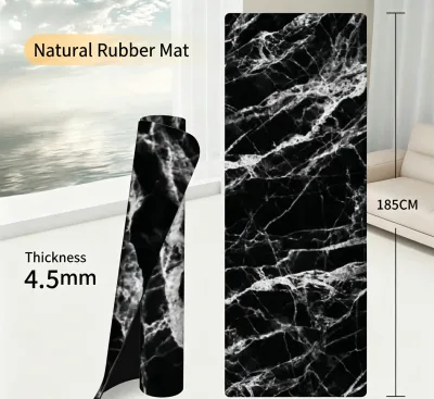 Factory Direct Sales TPE Yoga Mats 5mm Thick Anti-Slip Shock-Absorbing Widened Thickened Printed