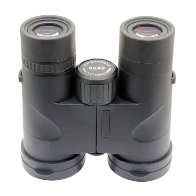 1.2m Close Focusing Short FMC Waterproof 8x42 Binoculars with BaK4 Prisms and 129m/1000m Field of View