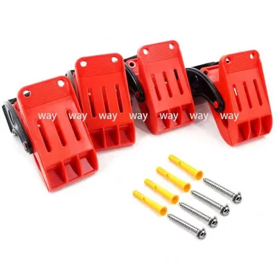 4pcs Multifunctional Car Cleaning Tools Floor Mat Pad Cleaning Hooks Carpet Wash Clamp Yoga Mat Clip Auto Solution