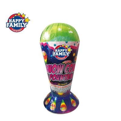 JL1947F Happy Family Festival Party  Fireworks Factory Children  Color Fireworks Ice Cream Fountain