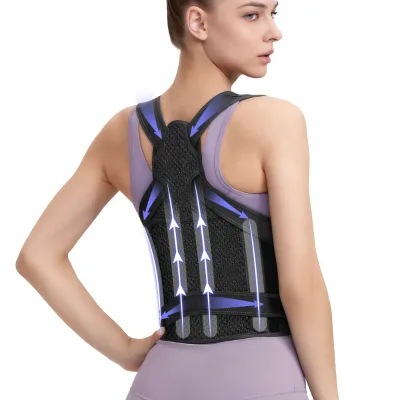 Hot Sale One Size Adjustable Front Clavicle Straps Posture Corrector/Back Support Brace for Pain Relief and Protection