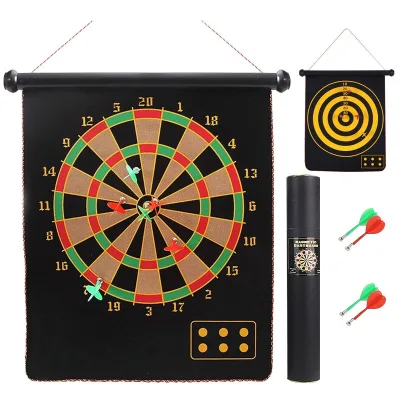 Hot Sale Flocking Dart Board Dartboard Professional With Digital Net and Iron Word Flocking Dart Board