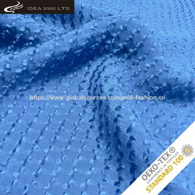 Customized Jacquard Fabric 100%VISCOSE Viscose Fabric For Dress