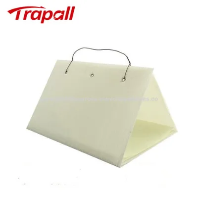Calcium Plastic Delta Hanging Fly Insects Trap Moth Control Glue Traps