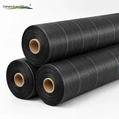 HDPE Woven Weed Mat Ground Cover Fabric for Artificial Grass and Landscaping