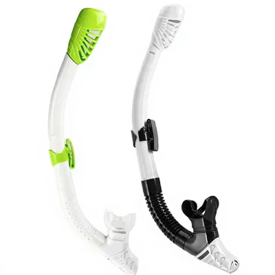 Factory-Direct Liquid Silicone Rubber Full-Dry Unisex Adult Snorkel for Diving & Snorkeling