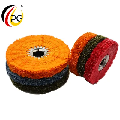 Flexible Softer Buff Saving Polishing Compounds Sisal Cotton Wheel for Stainless Steel Cutting