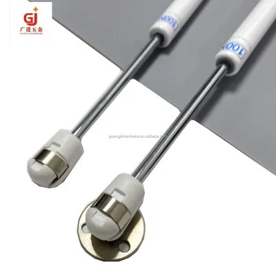 100N Kitchen Cabinet Rubber Head Gas Strut Cabinet Door Hydraulic Lift Pneumatic Lifting Arms