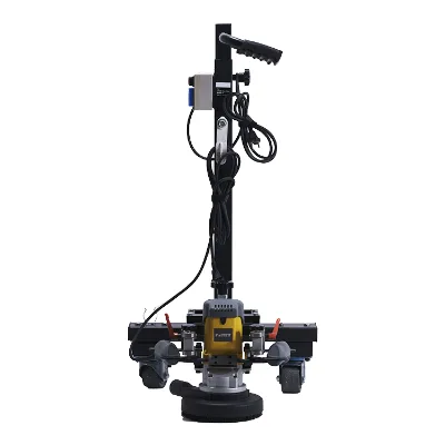 KINTY Adjustable Height Polishing Function Small Portable Epoxy Floor Clean Sander WITH SUPPORT