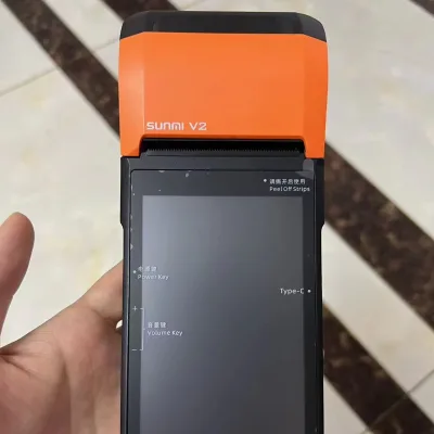 V2s Android Handheld Smart Touch Screen 3+32GB Second-Hand Pos Machine Restaurant Receipt Printing Cashier Terminal