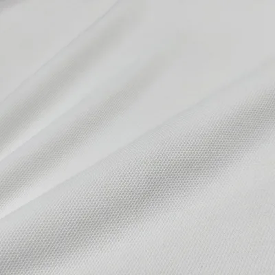 Custom CVC Knit PQ Fabric 85% Recycled Poly RPET 10% Organic Cotton 5% Spandex Polo Pique Knit Fabric for T Shirt