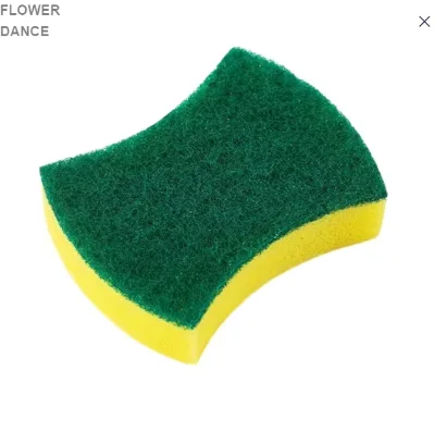 8pcs Multi-Color Double-Sided Dish Scrub Sponge Non-Scratch Scouring Pads for Kitchen Washing Dish Scrub Sponges