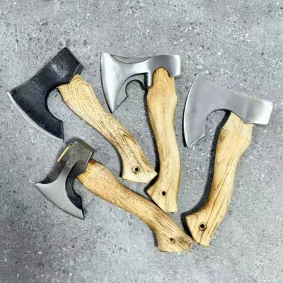 High Quality Customized Industrial Carbon Steel Axe for Outdoor Survival Camping & Hunting with Efficient Cutting Ability