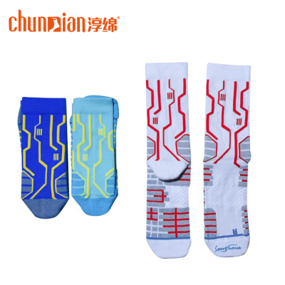 Men's High Quality Tube Basketball Socks Comfortable Compression Athletic Sox for Sports Crew Basketball Sports Encouragement