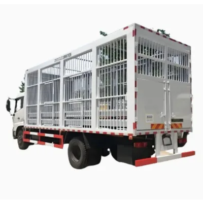Factory Directly Sell New Diesel Manual Livestock and Poultry Transport Truck for Farm Use
