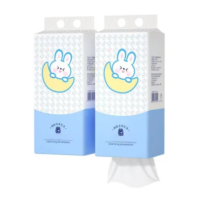 High Quality Large Capacity Bulk Flushable Tissue Paper Eco Friendly Pop up Tissue 2/3/4 Ply Bottom Hanging Facial Tissue