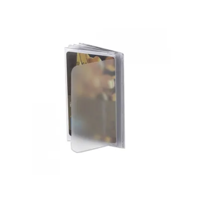 Factory Waterproof Clear PVC Plastic Card Holder ID and Bank Card Cover